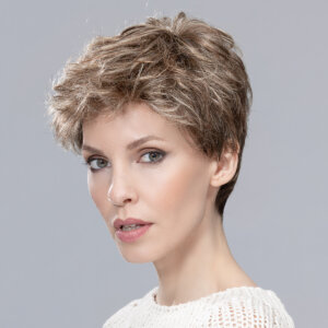 Peruka syntetyczna krótka SUN Mono (Włos termoodporny High Heat, Mono Top, Extended Lace Front) - obrazek 2