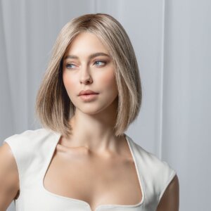 Peruka naturalna długa SUPREME Plus Deluxe (100% Ręcznie Tkana, Mono Top, Ear-to-Ear Lace Front) - obrazek 4