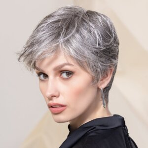 Peruka syntetyczna krótka TACT Soft (100% Ręcznie Tkana, Ear-to-Ear Lace Front) - obrazek 4