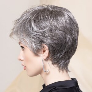 Peruka syntetyczna krótka TACT Soft (100% Ręcznie Tkana, Ear-to-Ear Lace Front) - obrazek 3