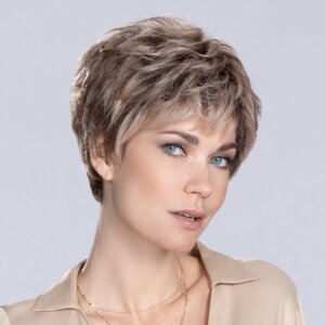 Peruka syntetyczna krótka TIME Comfort (High Heat Fiber, Podwójny Mono Top, Extended Lace Front) - obrazek 3