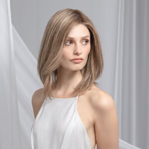 Peruka naturalna długa TRINITY Plus Deluxe (100% Włos Naturalny, 100% Ręcznie Tkana) - obrazek 2