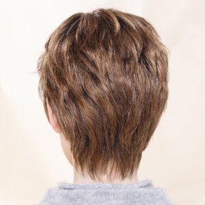 Peruka syntetyczna krótka ZOE Mono (Włos termoodporny High Heat, Pełny Mono Top, Extended Lace Front) - obrazek 2