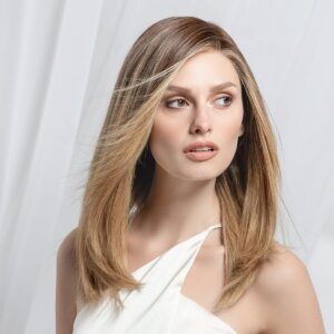 Peruka naturalna długa ZORA Mono (100% Włos Naturalny, Mono Top, Lace Front) - obrazek 3