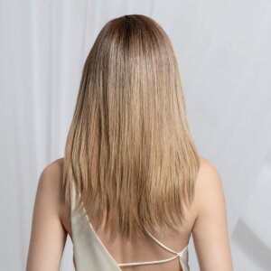 Peruka naturalna długa ZORA Mono (100% Włos Naturalny, Mono Top, Lace Front) - obrazek 2