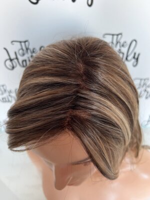 Peruka Milano syntetyczna front lace Macadamia Latte R - obrazek 4