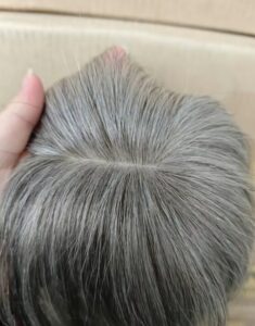Topper / Tupet damski naturalny clip in 23cm z grzywką photo review