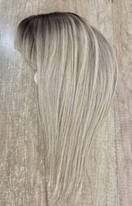 Tupet/topper damski naturalny clip-in 41cm baza 22x22cm photo review