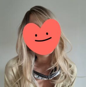 Peruka Miki 100% ręcznie szyta syntetyczna front lace photo review