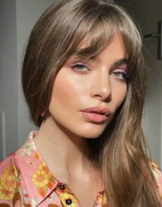 Peruka syntetyczna Celine | czepek z częsciowym monofilamentem photo review