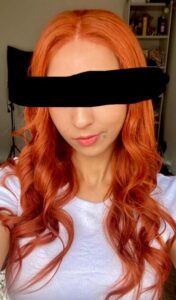 Peruka naturalna front lace mikroskóra ombre 2/6 photo review