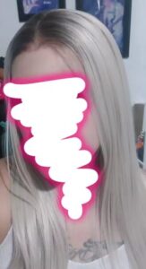 Peruka naturalna front lace mikroskóra blond 613 z odrostem 6.1 photo review